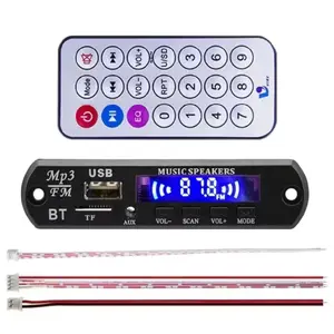 Modul mp3 Bluetooth AUX FM dan Bluetooth Radio Remote