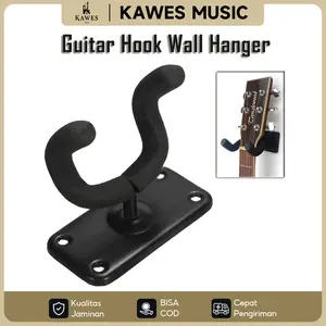 KAWES Hanger Hook Mount Bracket Gantungan Dinding Gitar