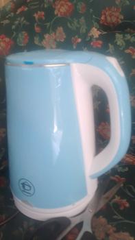 Product Review of Pamosroom Teko Listrik Stainless Pemanas Air Electric Kettle 2.3L from i**e 1