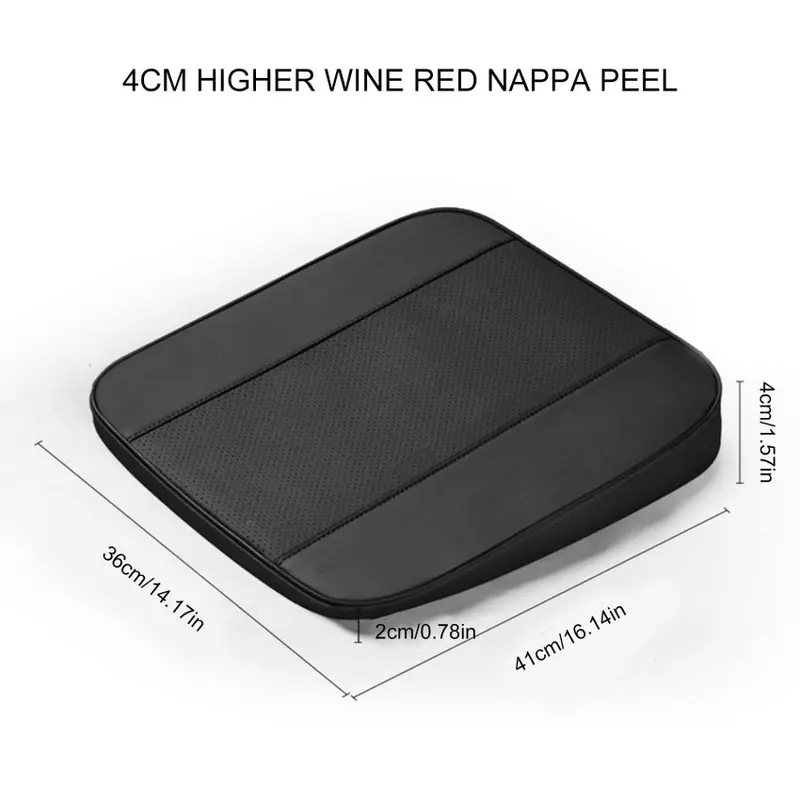 Đệm ghế ô tô cho người dân để mở rộng tầm nhìn lái xe, 4Cm xe tăng chiều cao đệm 6