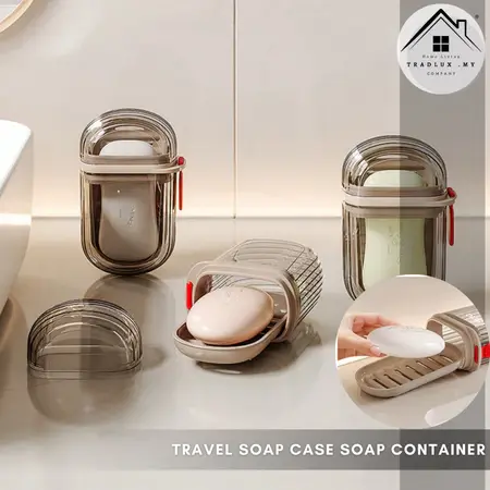 Soap Box Soap Case Travel Soap Case Travel Soap Holder Soap Container with Sealing Lid, Portable Soap Case