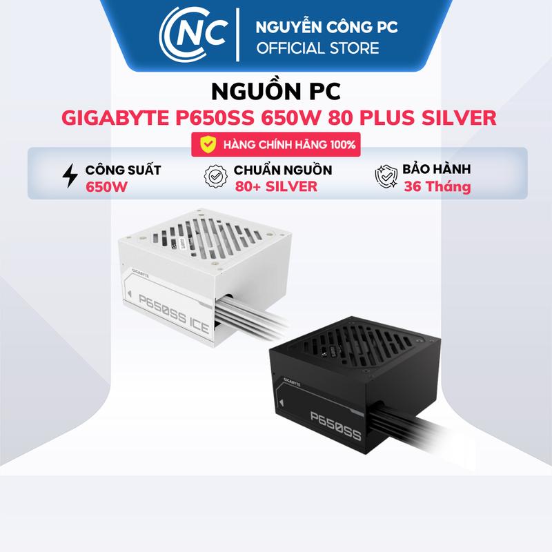 Nguồn máy tính P650SS - MÀU ĐEN - 80Plus Silver - NEW - BH 36 Tháng