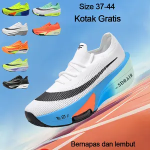 SIZE 37-44 SEPATU LARI PELAT KARBON SEPATU OLAHRAGA LARI PRIA HARIAN