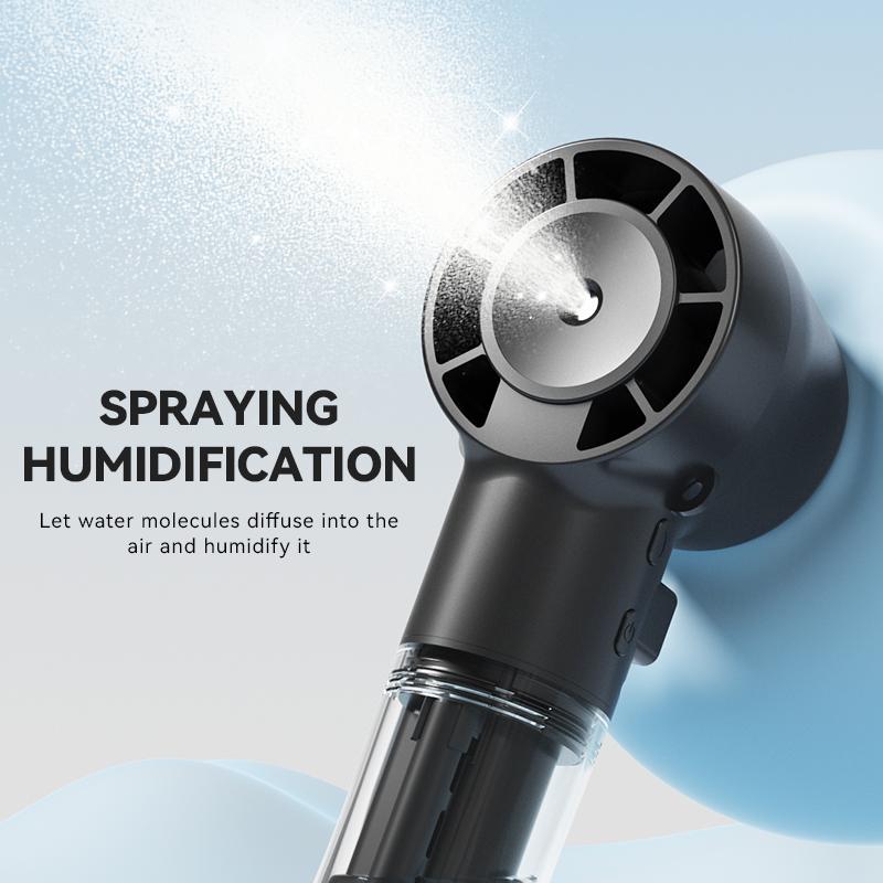  Quạt Phun Cầm Tay Sạc USB Hàng Mới Về 2025 Quạt Mini Im Lặng Pin 1200mAh Thích Hợp Cho Mùa Hè Cầm Tay Sử Dụng Ngoài Trời Và Du Lịch Máy Xông Tinh Dầu Tạo Độ Ẩm Văn Phòng Thích Hợp Cho Du Lịch Ngoài Trời  Thanh Toán Khi Nhận Hàng  