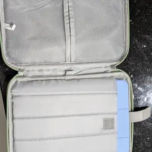 GOOJODOQ iPad bag Professional Dual Compartment Tablet & Magic Keyboard Travel Case Bag 11/ 12.9 Inch Tablet Waterproof