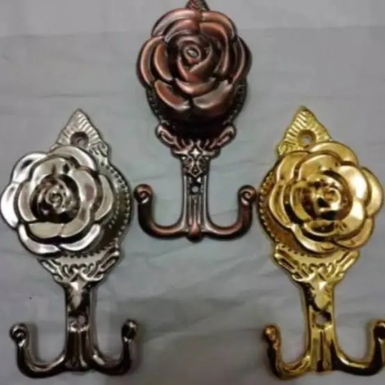 Aksesoris Gorden huk hordeng pengait tali hordeng Emas
