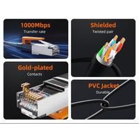 Gambar Kabel LAN Gigabit Ethernet RJ45 Cat6a SSTP Network Patch - 0.5M dari XLink Surabaya Kota Surabaya 3 Tokopedia