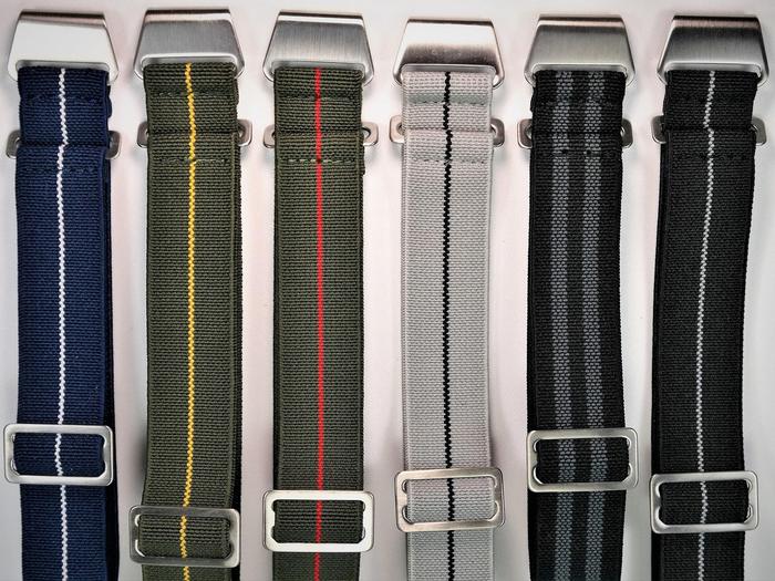 Gambar Marine Parachute Elastic Watch Strap Tali Jam Tangan Nato MN 20mm 22mm dari FleurDeLis Collection Kota Administrasi Jakarta Barat Tokopedia