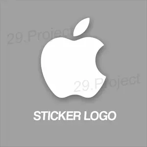 Sticker Gambar APEEL putih tahan air