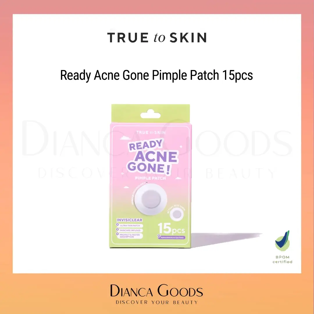 TRUE TO SKIN Ready Acne Gone Pimple Patch 15pcs