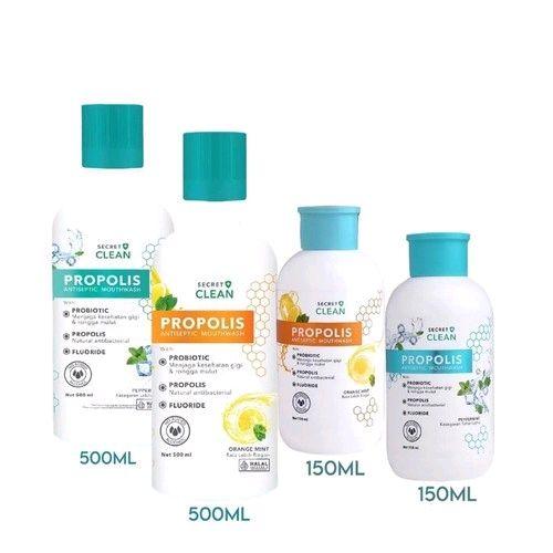 secret clean propolis mouth wash 150ml 0