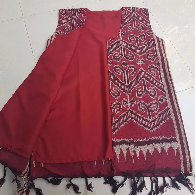 ROMPI PUA KUMBU BAJU BURUNG DAYAK KALKMANTAN BAJU ADAT GAWAI 4