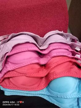 Product Review of 8pcs BH BRA POLOS CUP A KECIL  TANPA KAWAT SIZE 34 36 38 40 from F**h 1