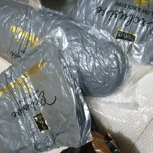 ISI 4 LITE GREY/ DEEP SERIES 45x60 COTTON SERIES Bantal Guling r100% Silikon Grade A TRAVIS