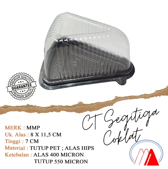 [ISI 50] MIKA KUE BENTUK SEGITIGA / MIKA KUE CT TRIANGLE / MIKA KUE TART SLICE SEGITIGA / CAKE TRAY TRIANGLE TEBAL MERK MMP / TEMPAT KUE SEGITIGA / TRANSPARAN / CT TRIANGLE / KOTAK KUE / TEMPAT MAKANAN / TEMPAT KUE