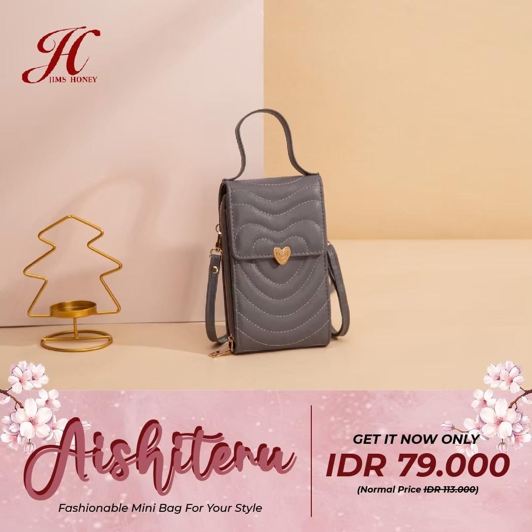 JIMS HONEY TAS KECIL WANITA AISHITERU MINI BAG