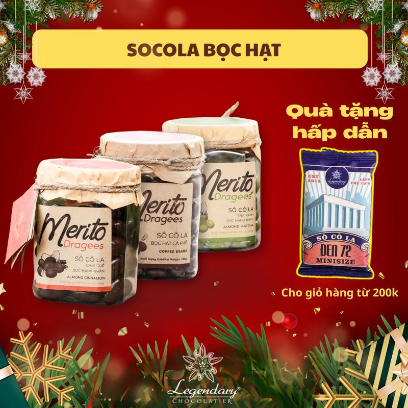 Socola Bọc Hạt Ăn Vặt Legendary - Socola Merito Dragees - Đồ ăn vặt cực ngon cho mọi lứa tuổi