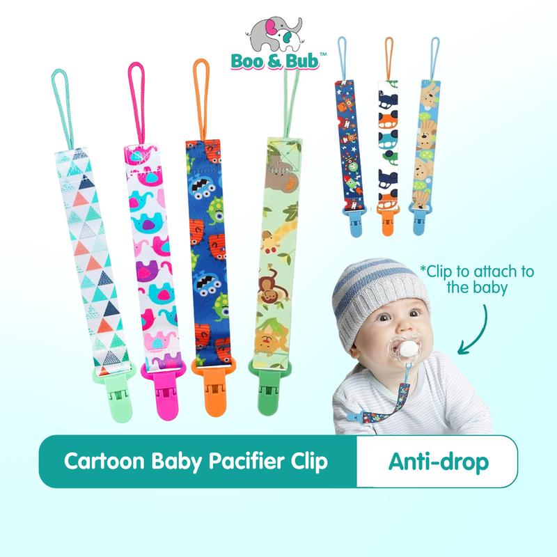 🐘Boo&Bub🐘 Cute Cartoon Baby Pacifier Clip | Soother Holder - TikTok ...