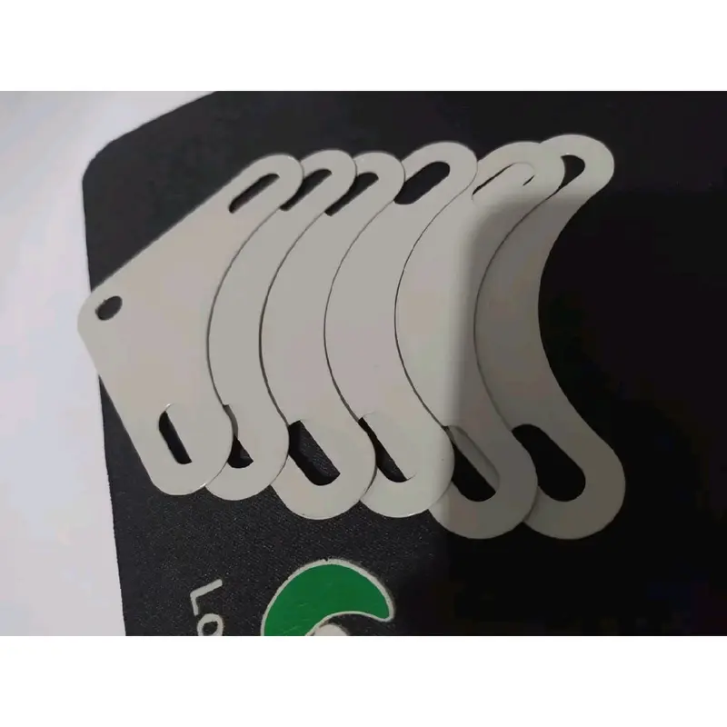 Siku Besi Pojok / Siku L 8x8 0,8mm Powder Coating Baja Putih 2