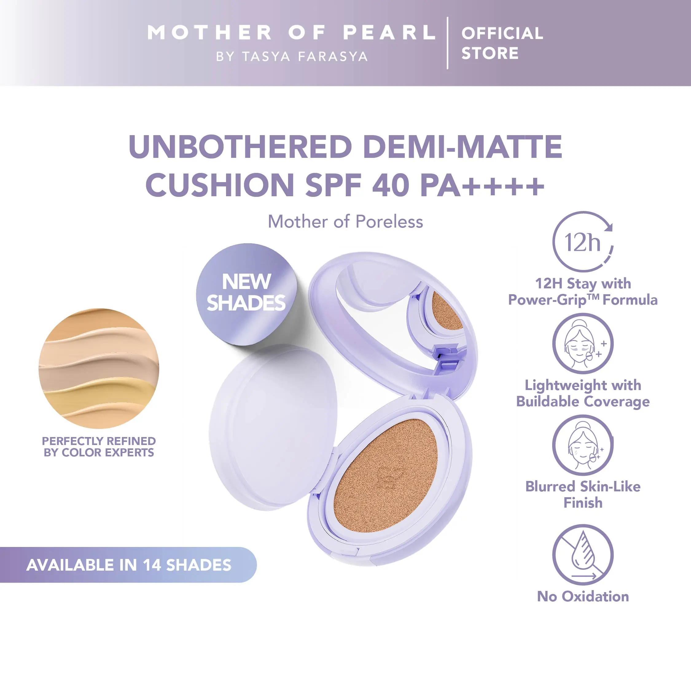 MOP - Unbothered Demi-Matte Cushion