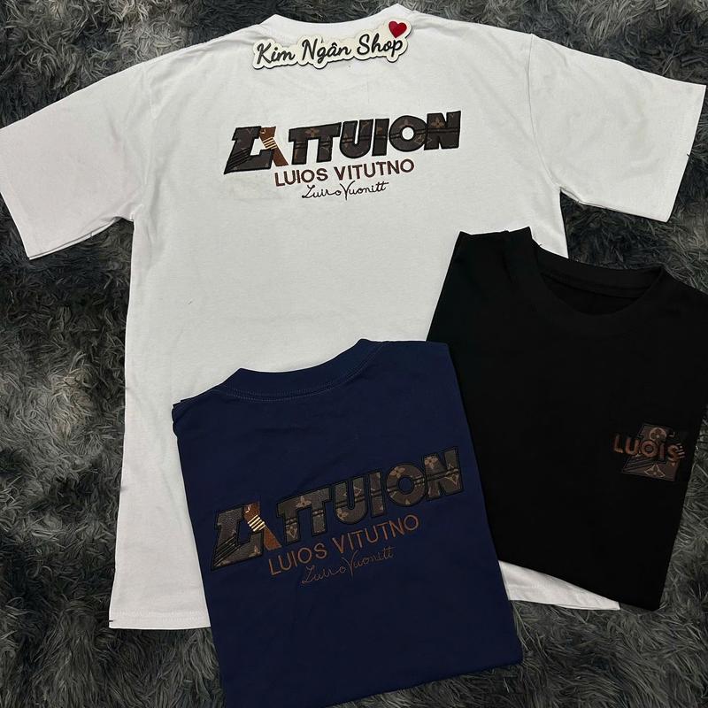 Áo Thun Nam Nữ Thêu Da EoVi 2 Mặt Áo Phông Cotton 2 Chiều Định Lượng 250GSM