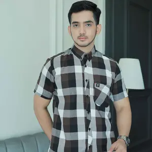 Kemeja Pria Bahan Flanel Adem Cocok Untuk Kuliah Kerja Dan Hangout Baju Cowok Casual Kerah Distro Java Rust      PROCEED