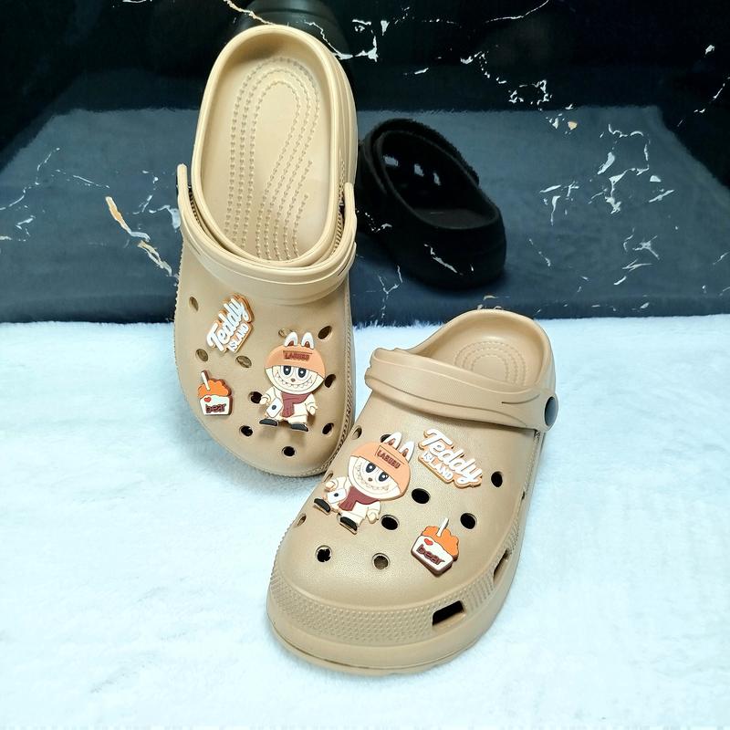  Dép sục Nam Nữ  quai hậu thời trang mang nhẹ êm  chân đế dép chống trơn trượt dép giày sục giày  Shoes Cao Su DéP Women Đế Bằng Sandal - Th 4078 