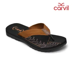 Carvil Sandal Jepit Pria Dimas - M Sponge Flat