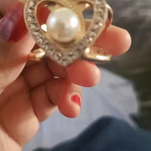 Ring/Ring hijab mutiara/Bros/blossus bunga baru berbentuk kancing sutera/Penjualan Langsung Pabrik Muslim