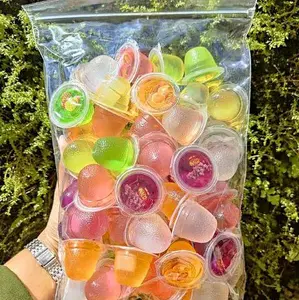 Jelly Inaco 1 kg, Jelly Puding Kenyal varian Rasa buah Camilan Manis