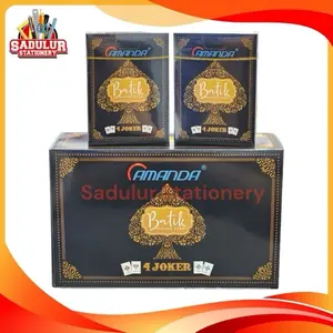 Kartu Remi BATIK Amanda APC-8 Perlusin isi 12 Set