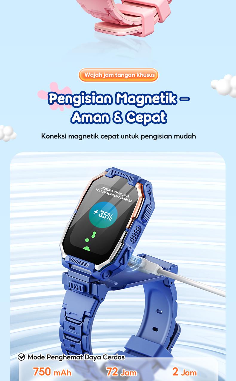 Kiumo Jam Tangan Anak 4G Kiumo Smartwatch Dengan Kamera Ganda Anti Air IP67 Smartwatch Anak Gps Digital Bluetooth Mirror Space Watch Running Ada Pace Smart Band Wifi Screen Monitor Smartwatch 360° Rotating Dual Camera HD Video Calling Jam Tangan Pink Lcd Kiumo Jam Tangan Anak 4G Kiumo Smartwatch Dengan Kamera Ganda Anti Air IP67 Smartwatch Anak Gps Digital Bluetooth Mirror Space Watch Running Ada Pace Smart Band Wifi Screen Monitor Smartwatch 360° Rotating Dual Camera HD Video Calling Jam Tangan Pink Lcd