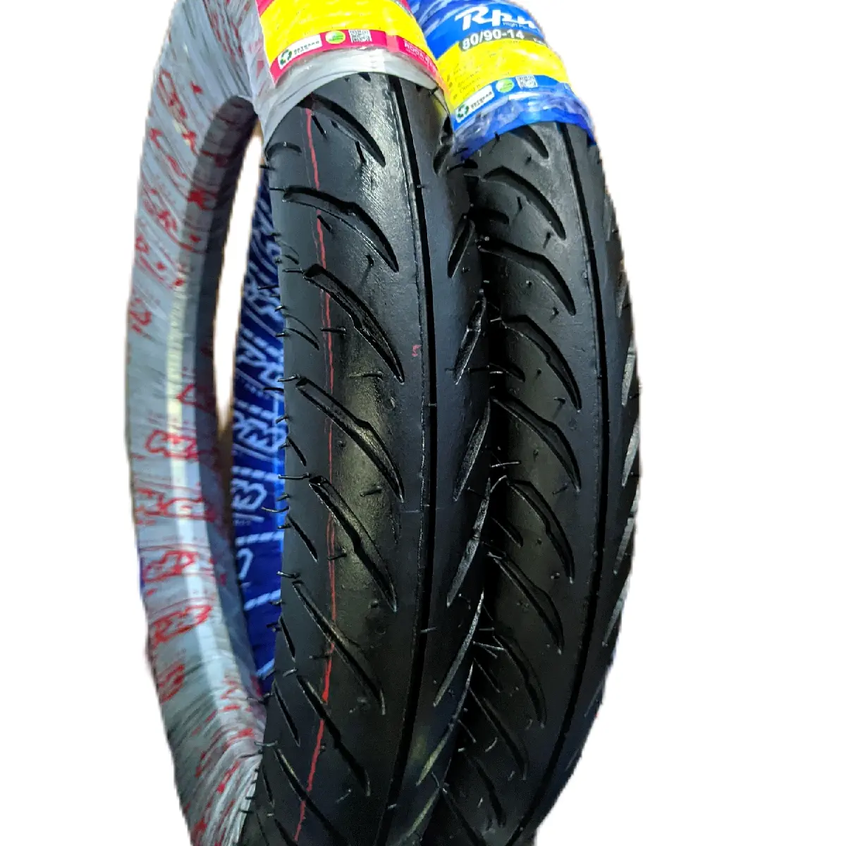 ban uk 80/90.14 & 90/90.14 satu set depan belakang non tubles untuk all motor matic