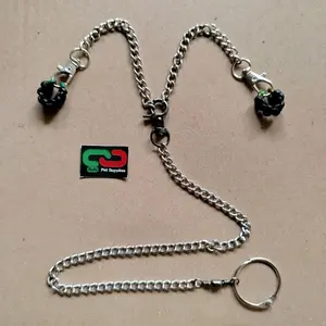 Rantai Kaki DOUBLE Burung Nuri Falk Kakaktua Kakatua Parrot