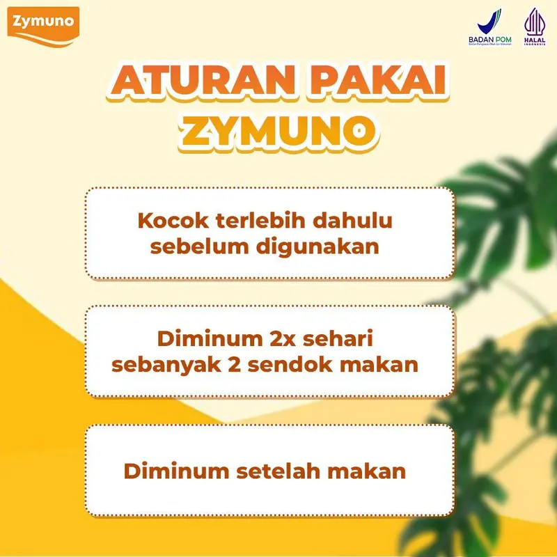 Madu Zymuno Original - 200ml/Botol - Bahan Alami, Organik, Halal & BPOM Herbal 6