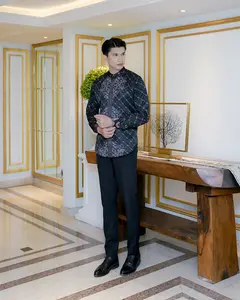 Alcavella - Zaura Koko | Baju Pria Dewasa Muslim Motif Premium Lengan Panjang