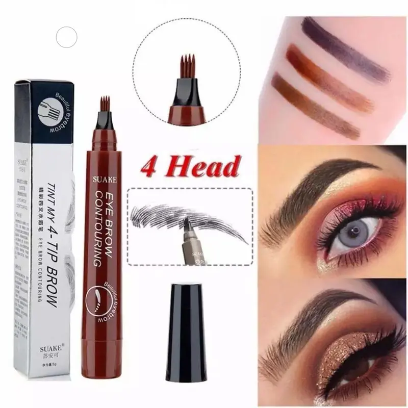Suake Pensil Alis Eyebrow Waterproff Tahan Lama Cetar | Tint My 4 Tip Brow Countouring 4