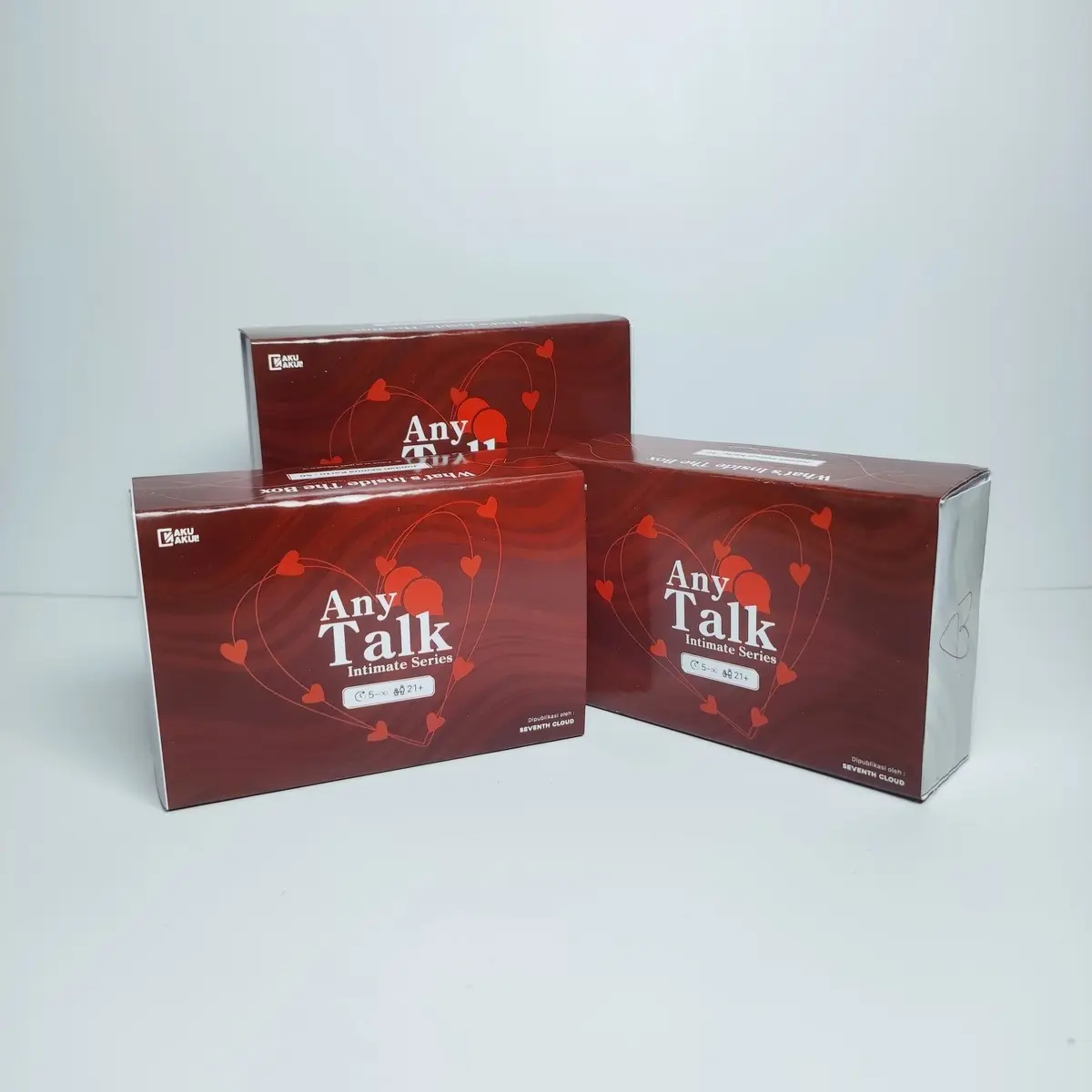 Any Talk Intimate Series | Kartu Deep Talk Pasutri | Kartu Permainan | Kartu Obrolan | Obrolan Heart to Heart | Kartu After Married | Kartu Deep Talk | Game Card Pasangan | Couple | Truth or Dare - AkuAkui