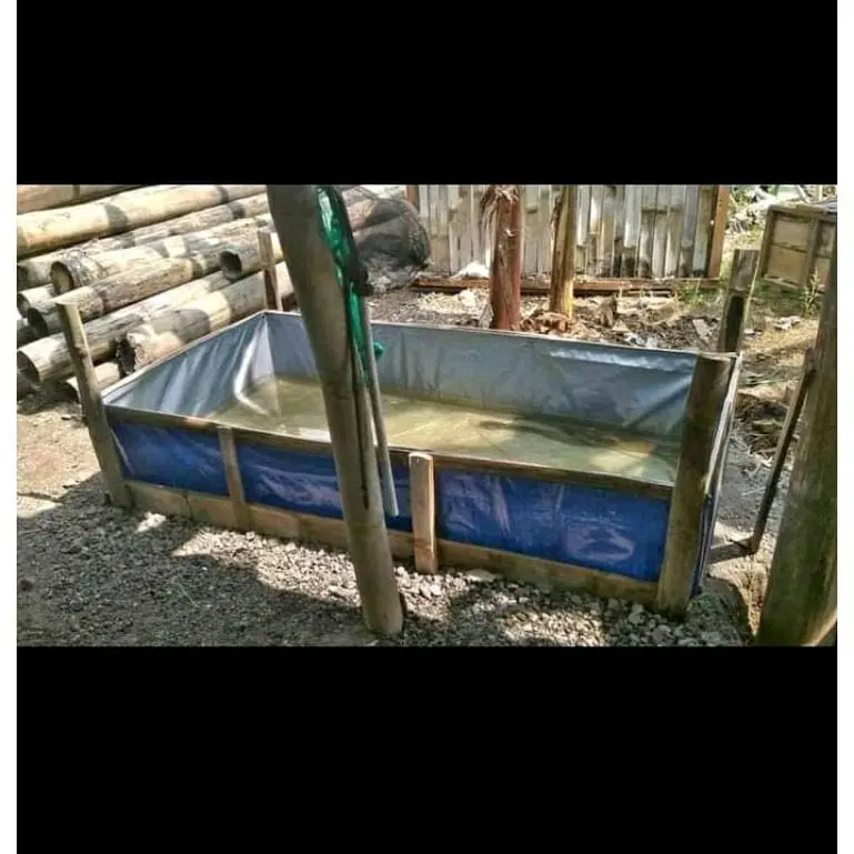 Terpal Kolam Ikan Kotak Type/Ketebalan A5, A8, A12 100% Original Korea Tahan Lama 7