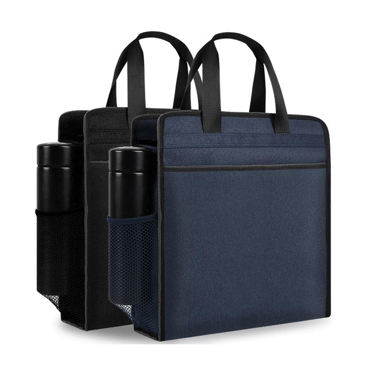 Zippered Document Bag with Handle Waterproof Oxford File Tot - TikTok ...