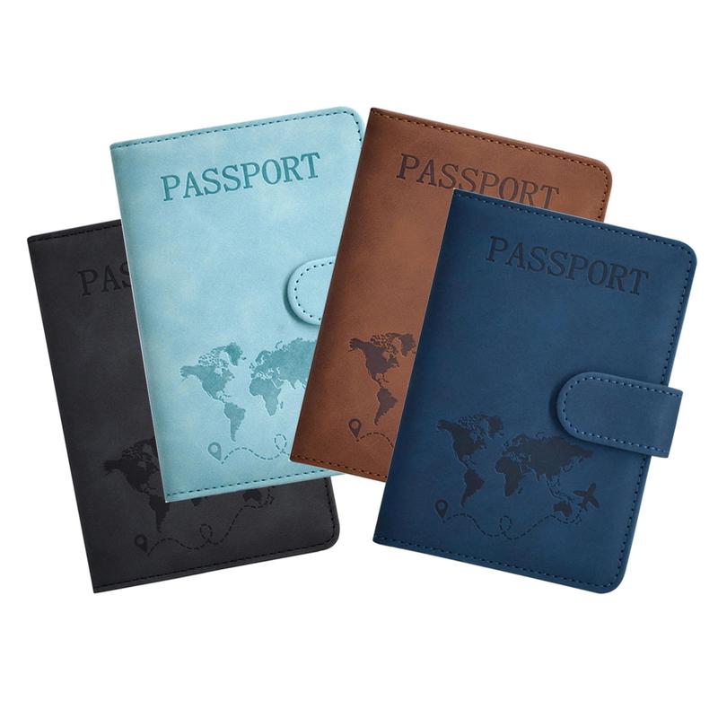 Product Introduction of TQ Passport Holder PU Leather RFID Block Dompet Paspor Travel Kulit Kunci Magnet Wallet Pasport Cover Case 0