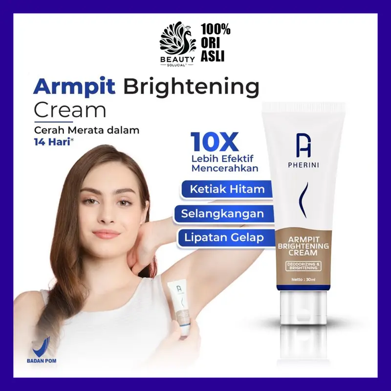 PHERINI Underarm Armpit Brightening Cream 30g cream ketiak 0