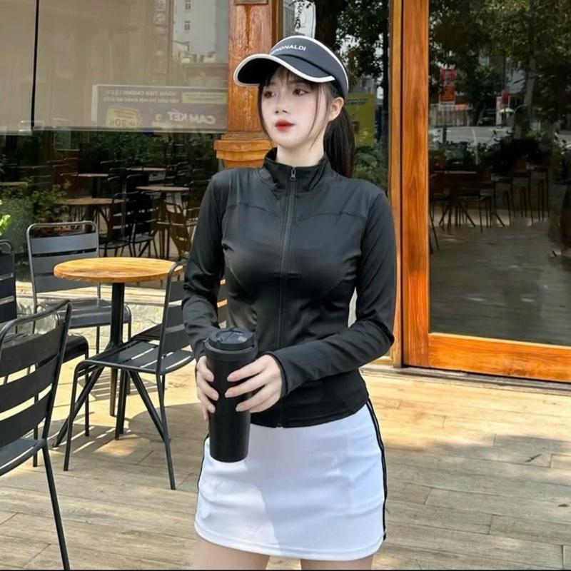 (( ÁO KHOÁC NỮ )) , áo nắng nữ tập gym yoga aerobic nữ , chạy bộ shuffle dance , pickleball , zumba jocger chất đẹp dày dặn