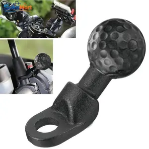 Motowolf Ball Holder Base Braket 25MM Drat Universal Connector Untuk Motor Rear View Mirror Dan Phone Mount Aksesoris