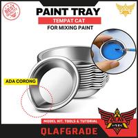 Gambar Paint Tray Hobby BEST metal corong - wadah mixing cat gundam thinner lacquer with spout - 1pc dari Wahkhilaf Kota Surabaya 1 Tokopedia