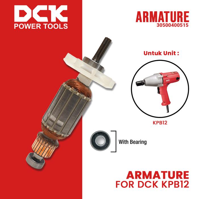 Gambar Armature/Angker untuk Impact Wrench KPB/DPB/APB12 dari DCK Power Tools Indonesia Kota Administrasi Jakarta Barat Tokopedia