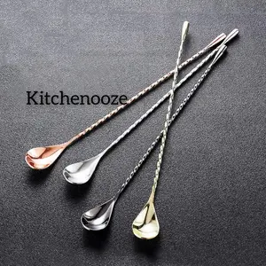 Bar Spoon model TEARDROP I Teardrop Bar Spoon I Sendok Cocktail Bar