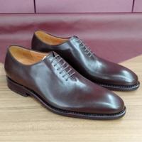 Gambar Fortuna Shoes Sepatu Kulit Pria Oxford Wholecut - Half Vibram 8275 - Dark Brown, 5 dari Fortuna Shoes Indonesia Kota Bandung 1 Tokopedia