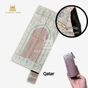 Sajadah Travel Roll Gulung ANTI SLIP Hemat Series Acichank Turkey