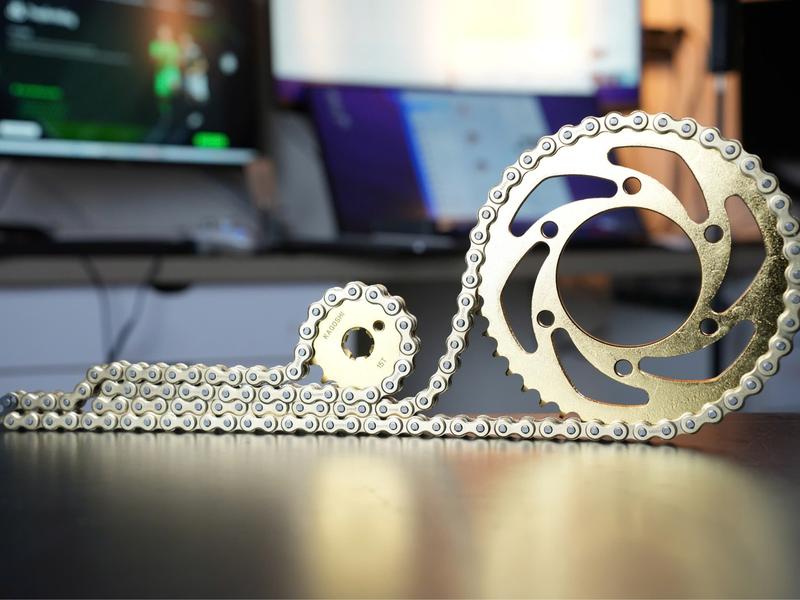 NHÔNG SÊN DĨA KAGOSHI CHÍNH HÃNG - Bộ nhông sên dĩa xe máy